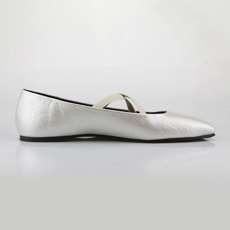 Square Toe Flats Women's Shoes